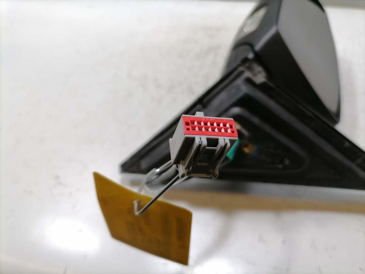 Ford Galaxy 2 WA6 original Au&szlig;enspiegel links klappbar Panther Schwarz BJ09